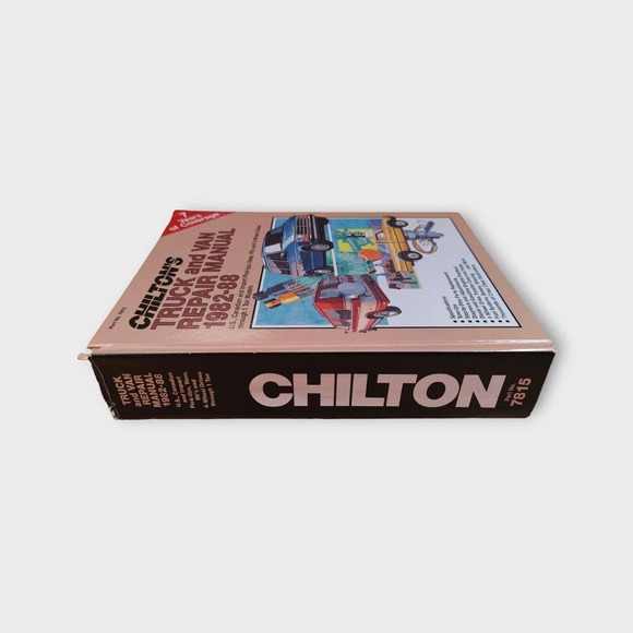 Chilton 7815 Truck & Van Manual 82-88 HC US Import 4WD - Picture 3 of 7